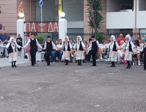Γιορτή στο Προαύλιο του Ι.Ν. Αγίου Δημητρίου